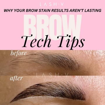 Brow Tech Tips: Why your brow stain results aren't lasting