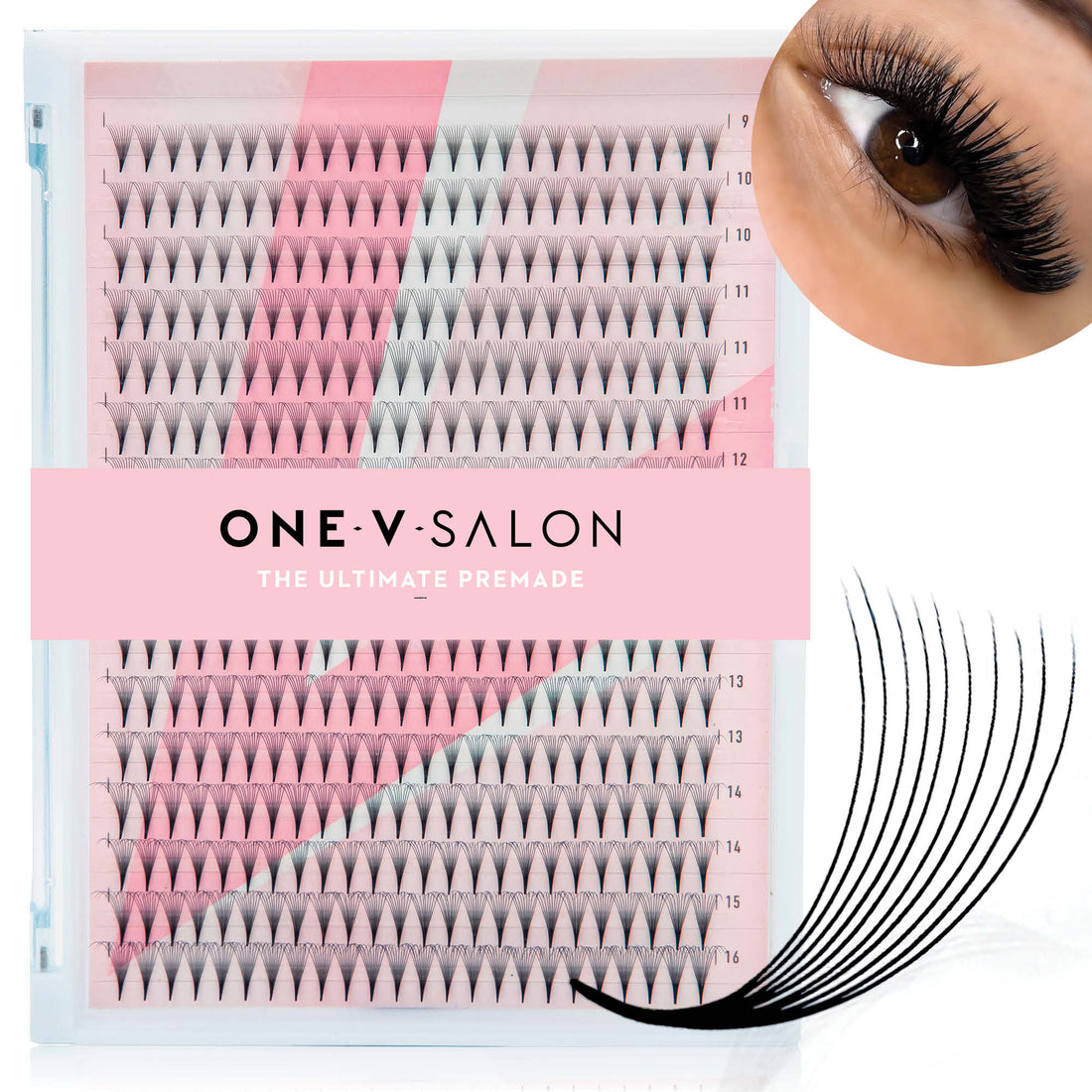 10D Pro Point Ultimate Premade Mixed - 384 Fans - LASH V