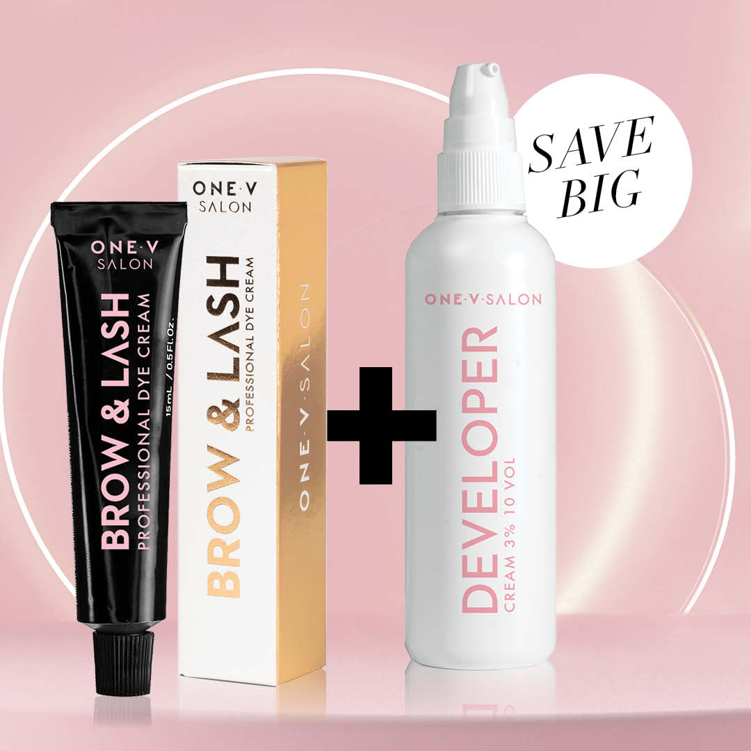 Developer + Brow & Lash Dye Cream 15ml Tint - LASH V