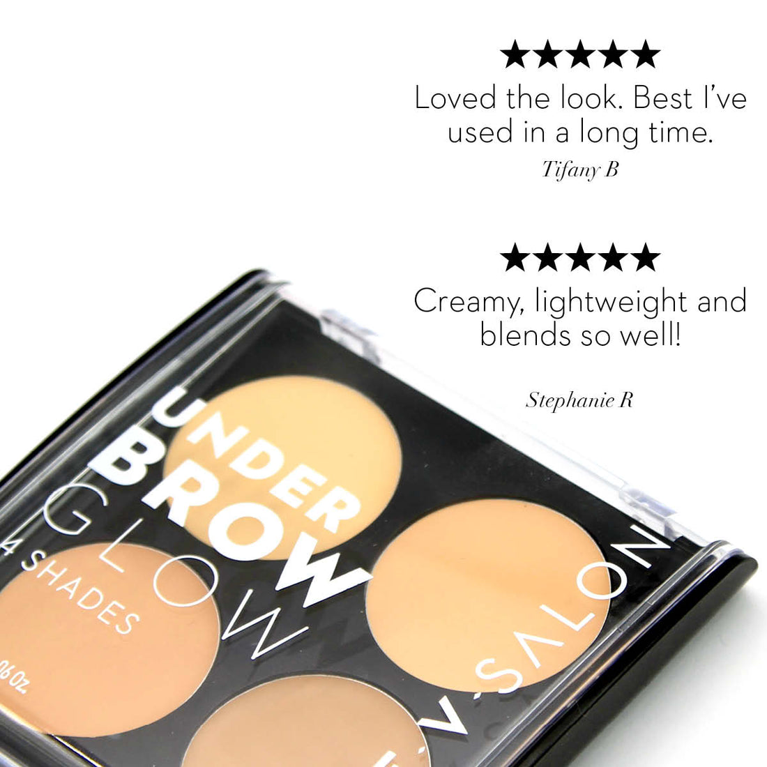 Brow Highlight & Concealer Palette – 4 Shades - LASH V
