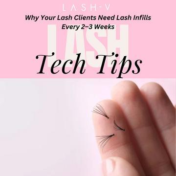 Lash Tech Tips: Why Your Lash Clients Need Lash Infills Every 2–3 Weeks
