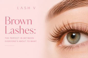 Brown Lashes: The Perfect In-Between Everyone's About to Want