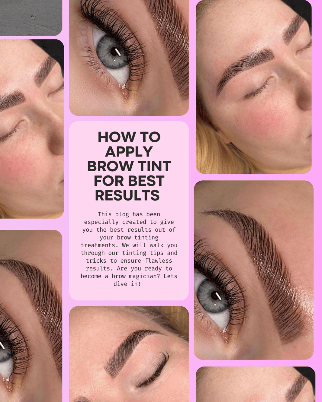 How To Apply Brow Tint, Brow Stain, Brow Dye For The Perfect Brow Shap