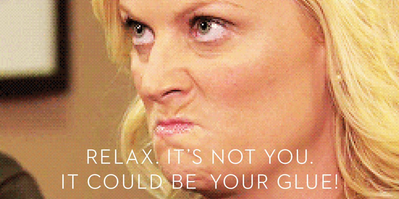 Lashes not sticking? Relax. It's not you, it could be your glue! - LASH V