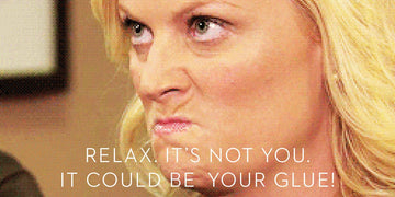 Lashes not sticking? Relax. It's not you, it could be your glue! - LASH V