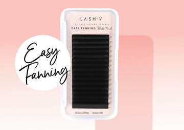 EASY FANNING MATTE FINISH LASHES - LASH V