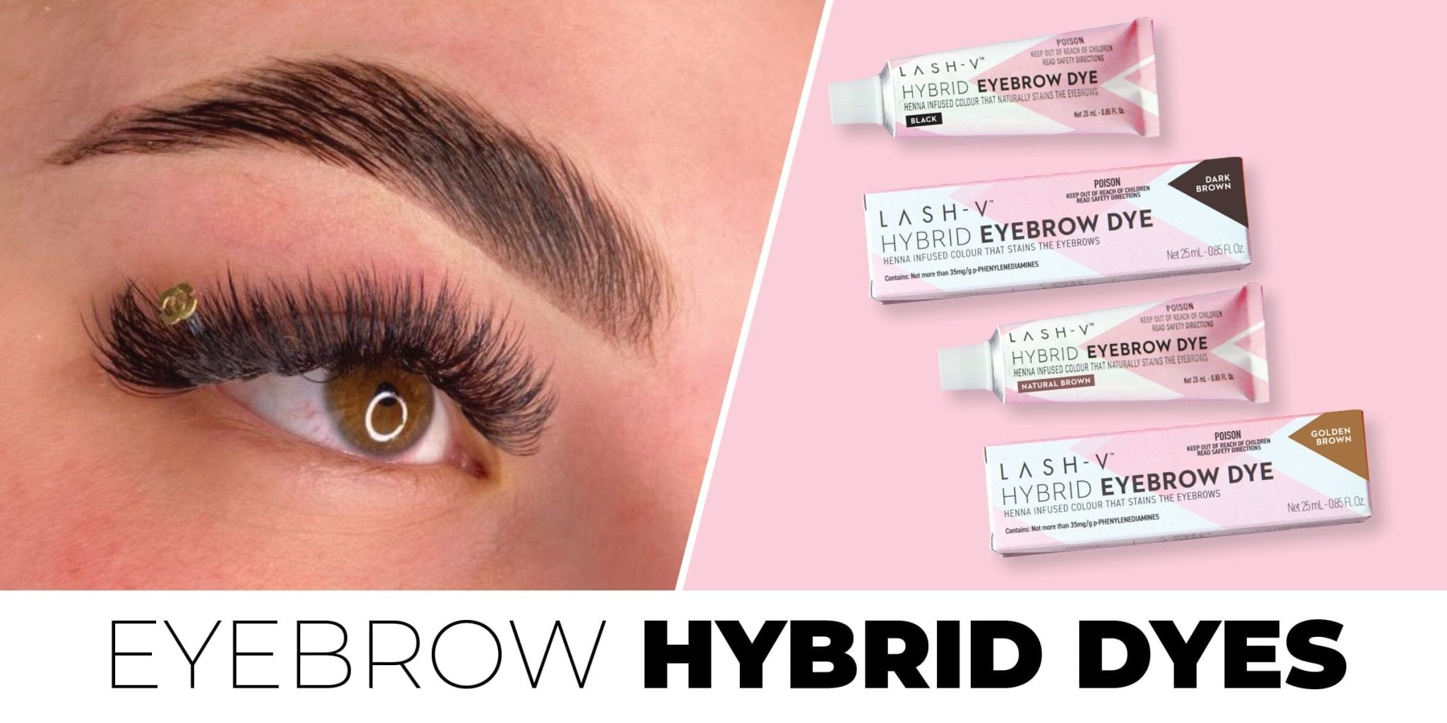 Hybrid Eyebrow Dyes - LASH V