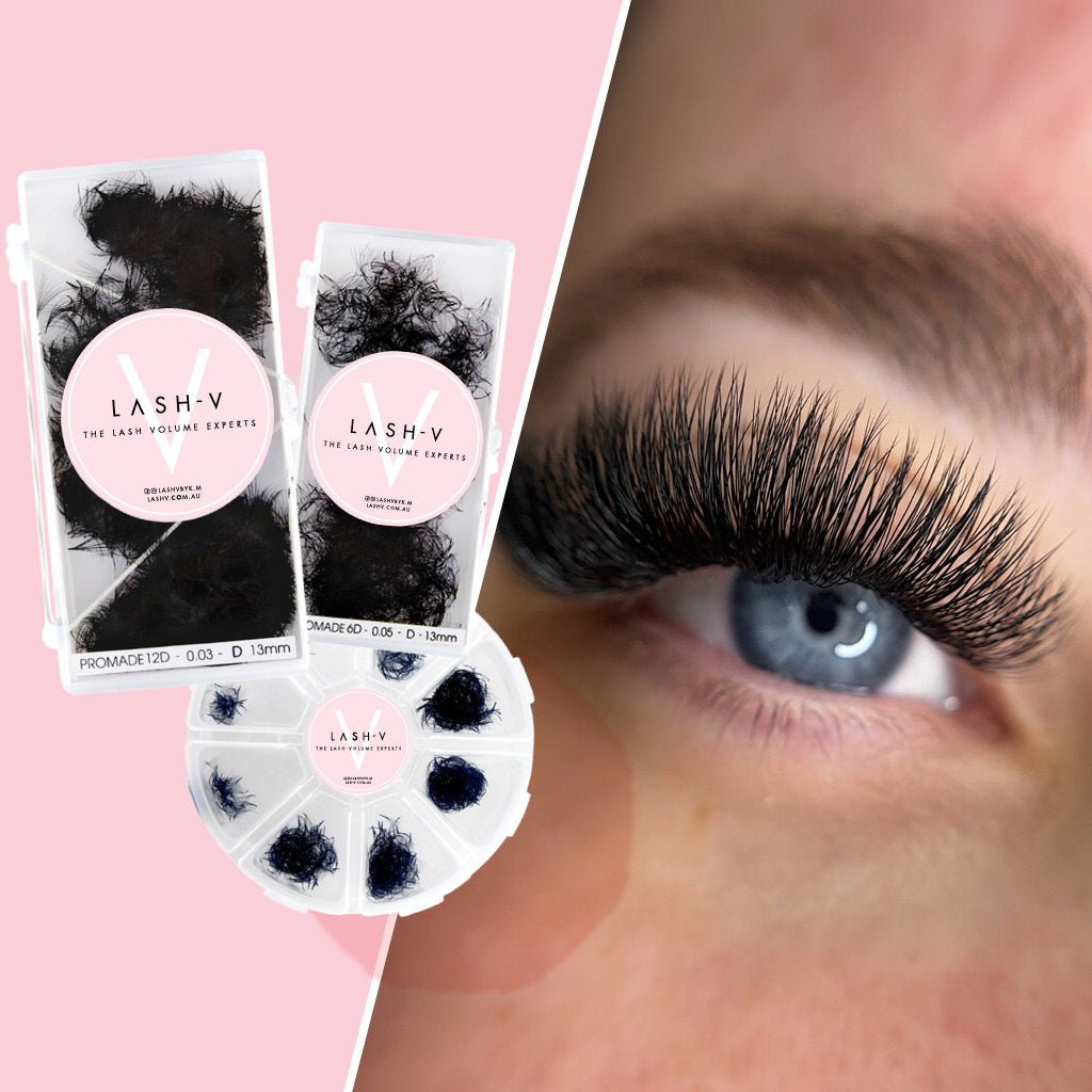 PROMADE LOOSE - 1000 FANS (3D-14D) - LASH V