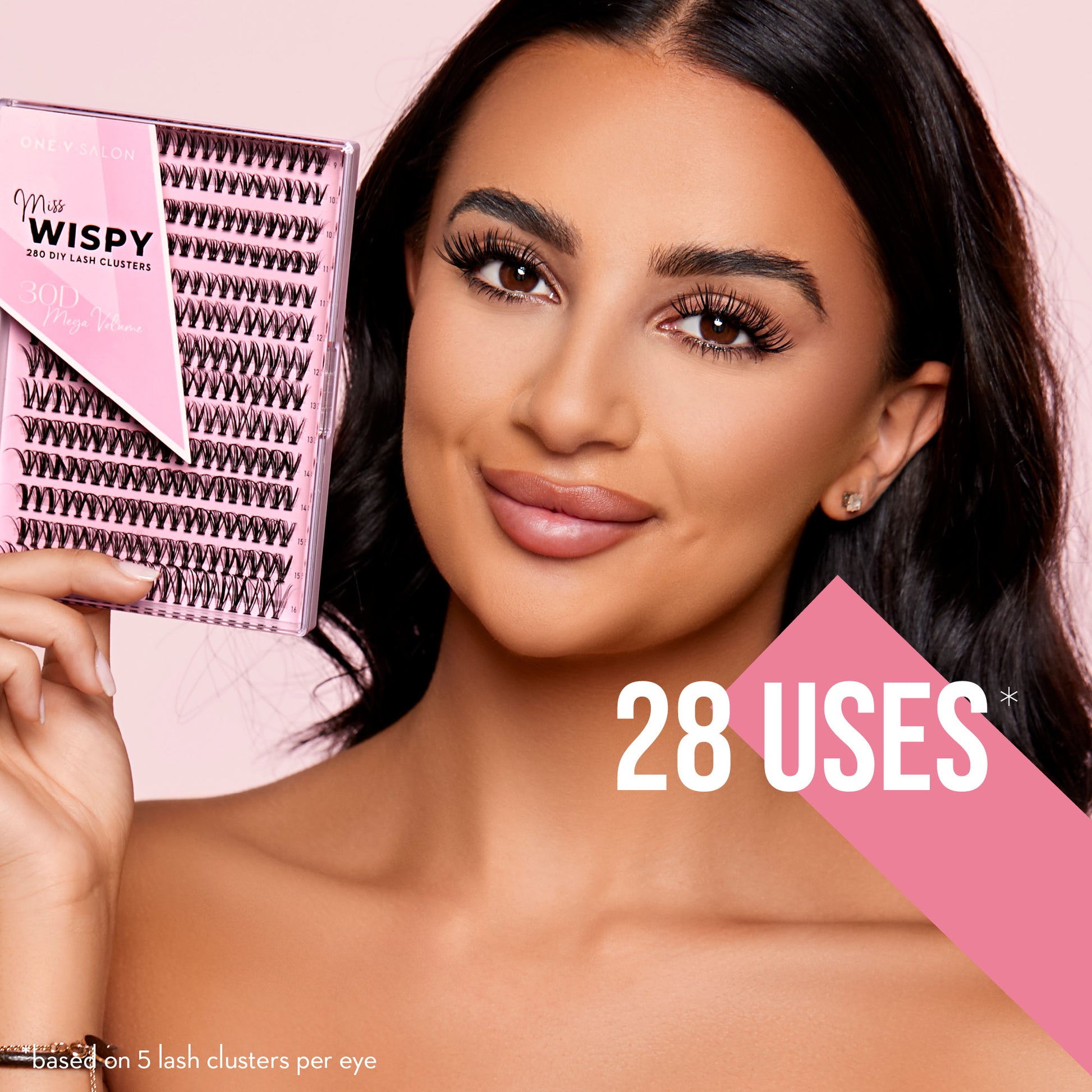 30D Mega Volume - 280 DIY Cluster Lashes (Bundle Pack) - LASH V