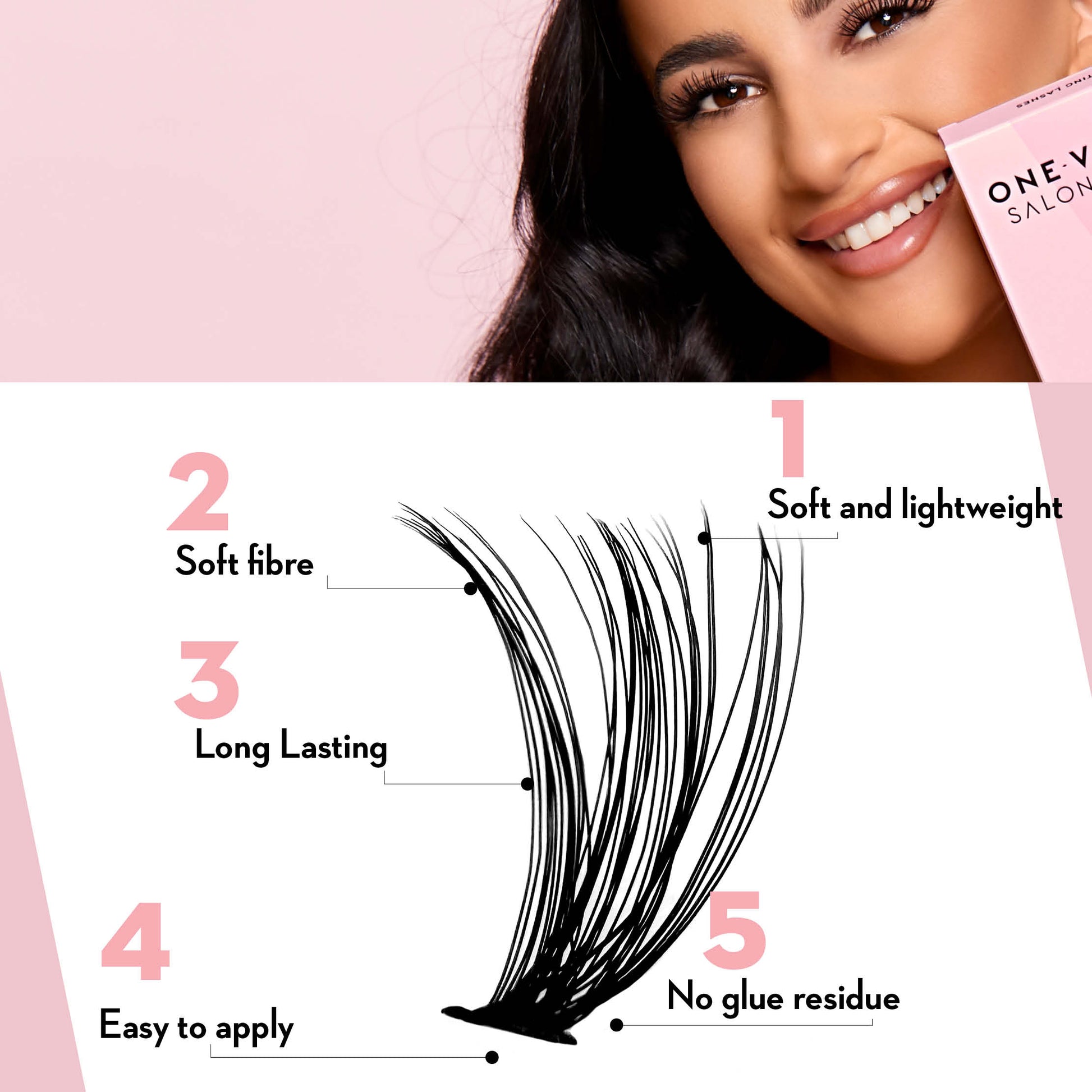 DIY Lash Cluster - 30D With Bond and Seal Kit - LASH V