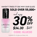LIMITLESS Eyelash Adhesive Best Lash Extensions Glue - Lash Supplies - LASH V