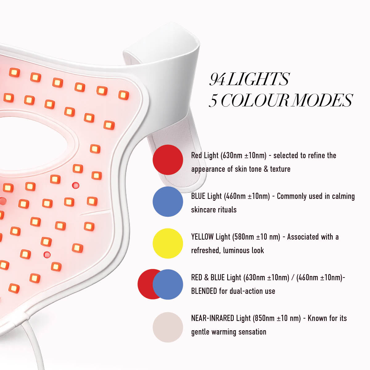 3D LED Contouring Face Mask - LASH V
