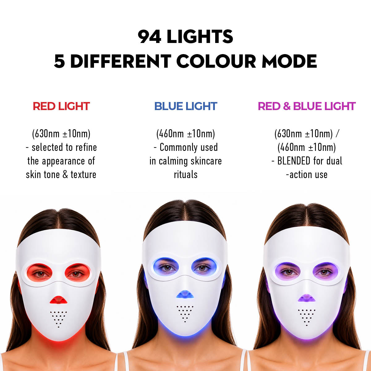 3D LED Contouring Face Mask - LASH V