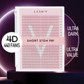 4D Short Stem Pro - Ultra Dark Fans - LASH V
