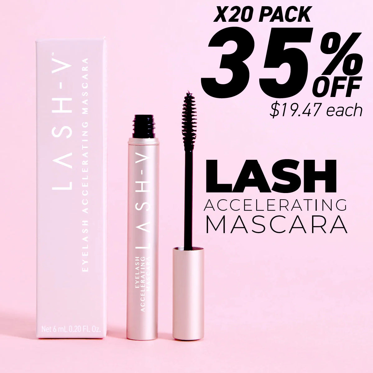 Eyelash Accelerating Mascara - Bundle Packs - LASH V