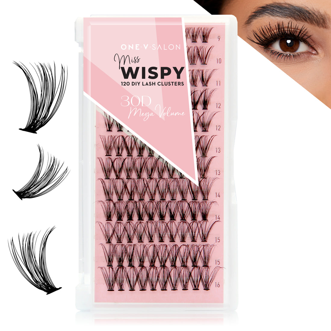 30D Mega Volume - 120 cluster lashes - LASH V