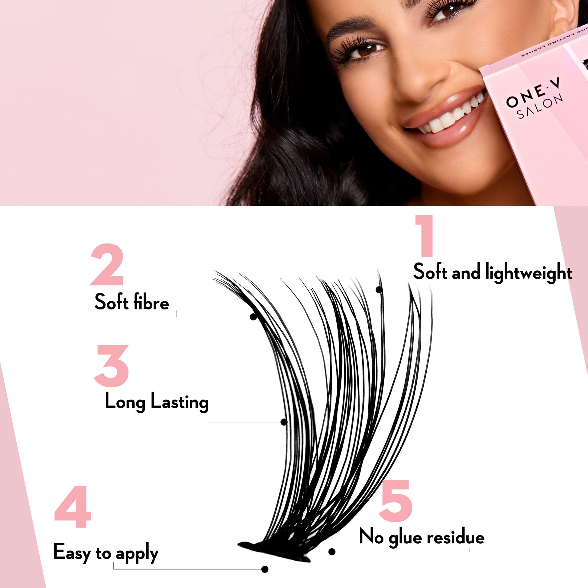 30D Mega Volume - 280 DIY Cluster Lashes (Bundle Pack) - LASH V