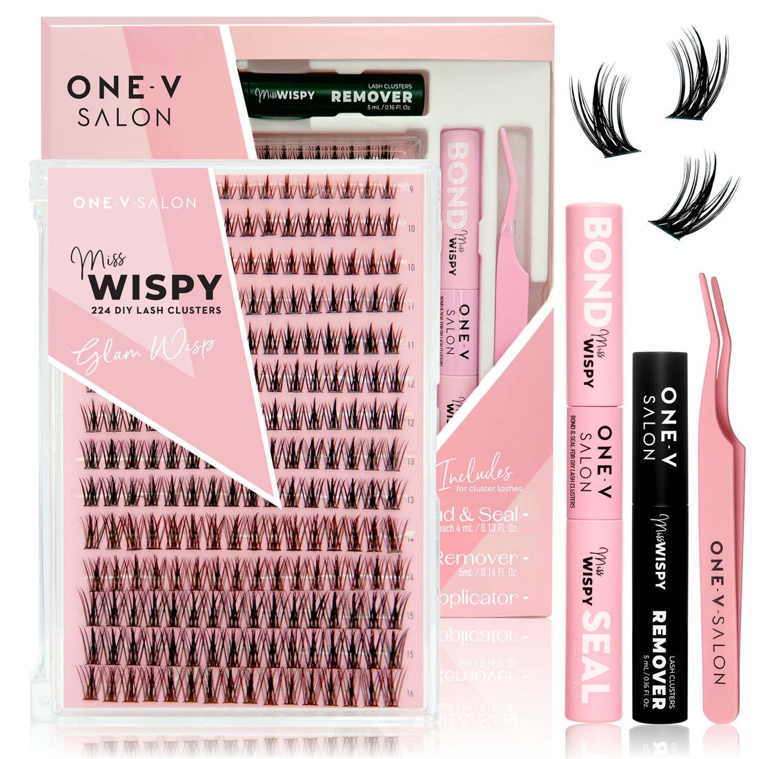 DIY Lash Cluster Complete Kit - Glam Wisp - LASH V