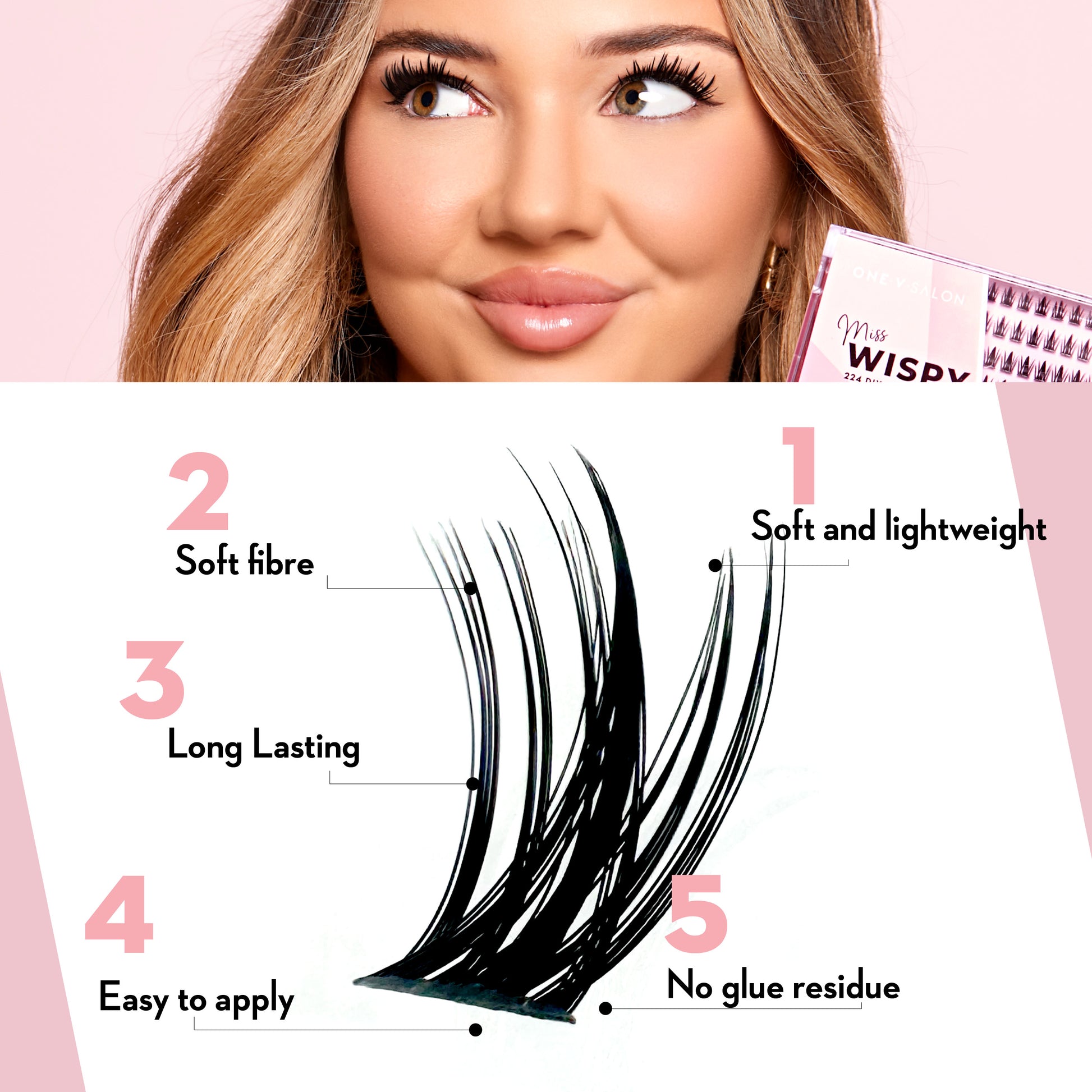 DIY Lash Cluster Complete Kit - Glam Wisp - LASH V