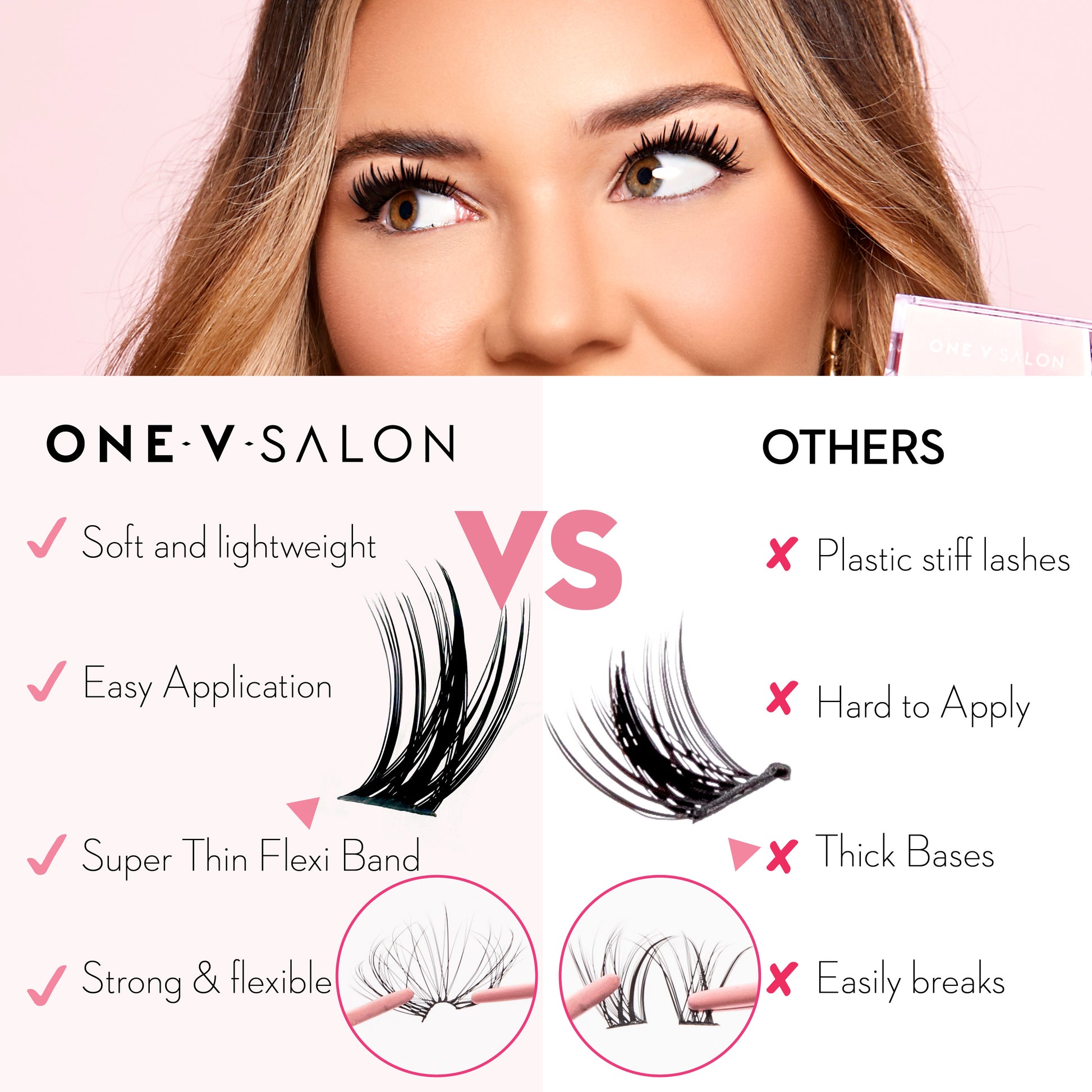 DIY Lash Cluster Complete Kit - Glam Wisp - LASH V