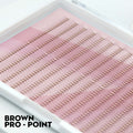 Brown Lashes Saver Bundle - x4 Trays - Matte Dark/Short Stem/Pro-point - LASH V