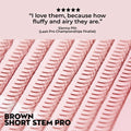 Brown Lashes Saver Bundle - x4 Trays - Matte Dark/Short Stem/Pro-point - LASH V