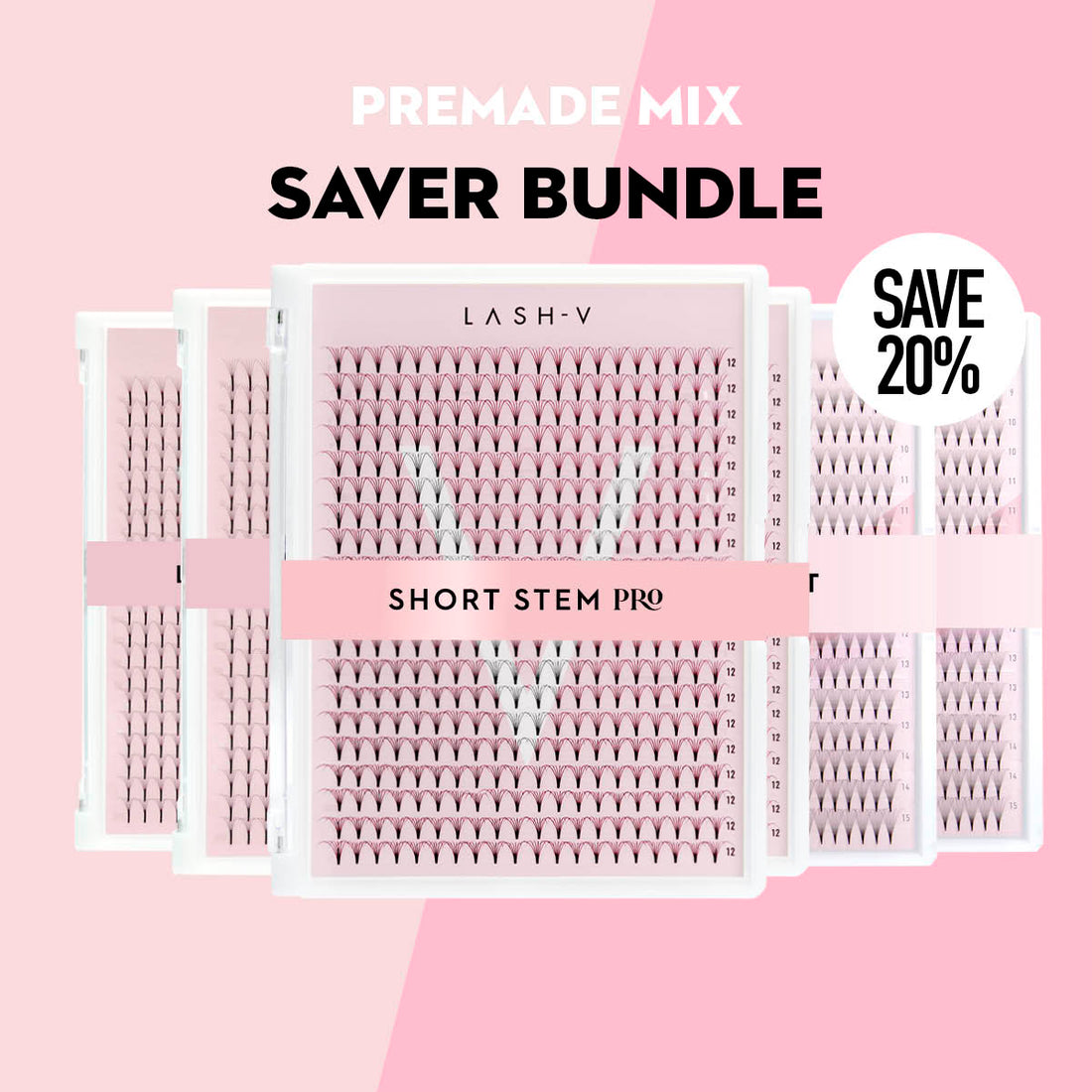 Premade Saver Bundle - X6 trays - LASH V