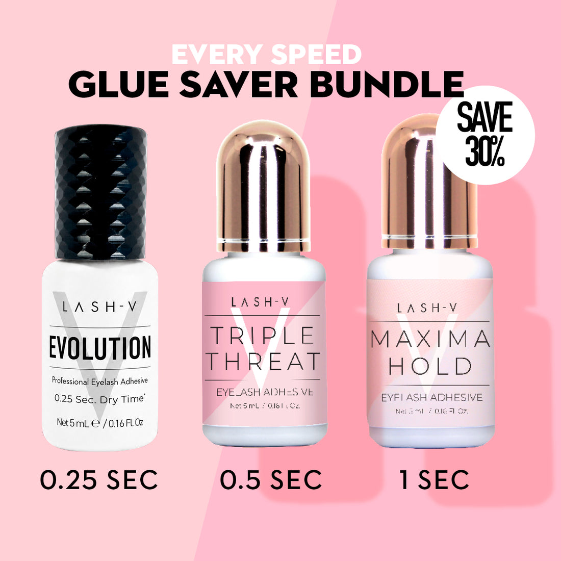 Every Speed Glue Adhesive Saver Bundle - LASH V