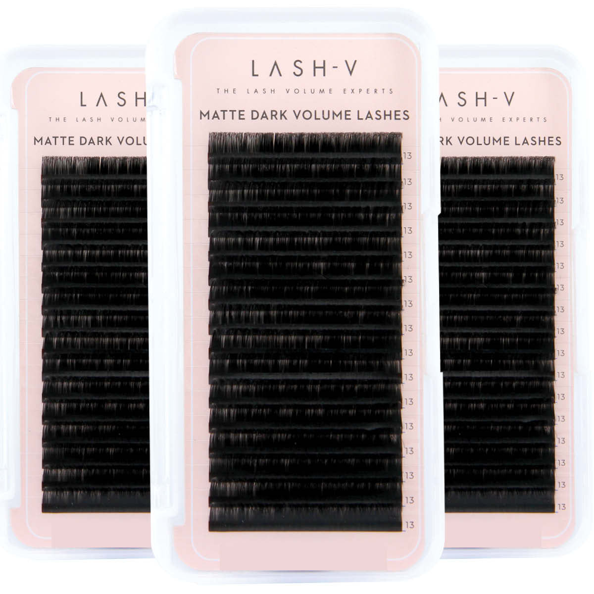 Matte Dark Volume Lashes Saver Bundle - x3 - 0.03/ 0.05/ 0.07 - LASH V