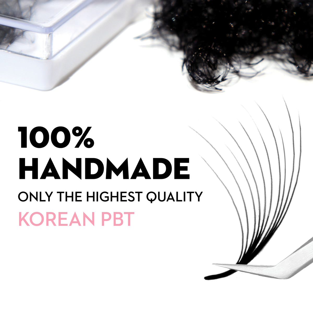 10D Promade Volume Fans Camellia Loose - 1000 Fans - LASH V