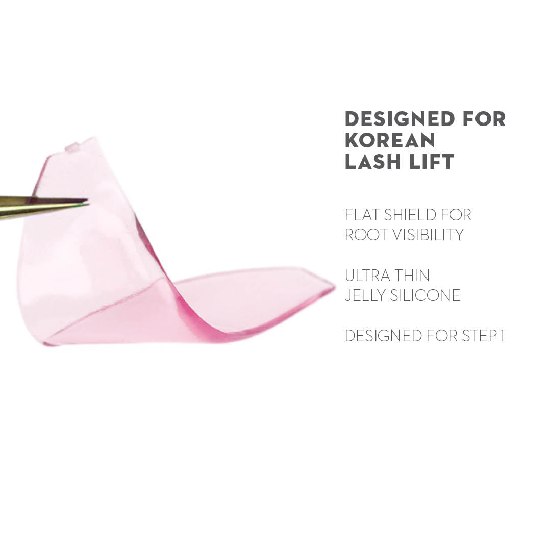 Flat Jelly Shield - Korean Lash Lift - 1 pair - LASH V