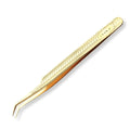Luxe Gold Tweezers - 45° #3 - LASH V
