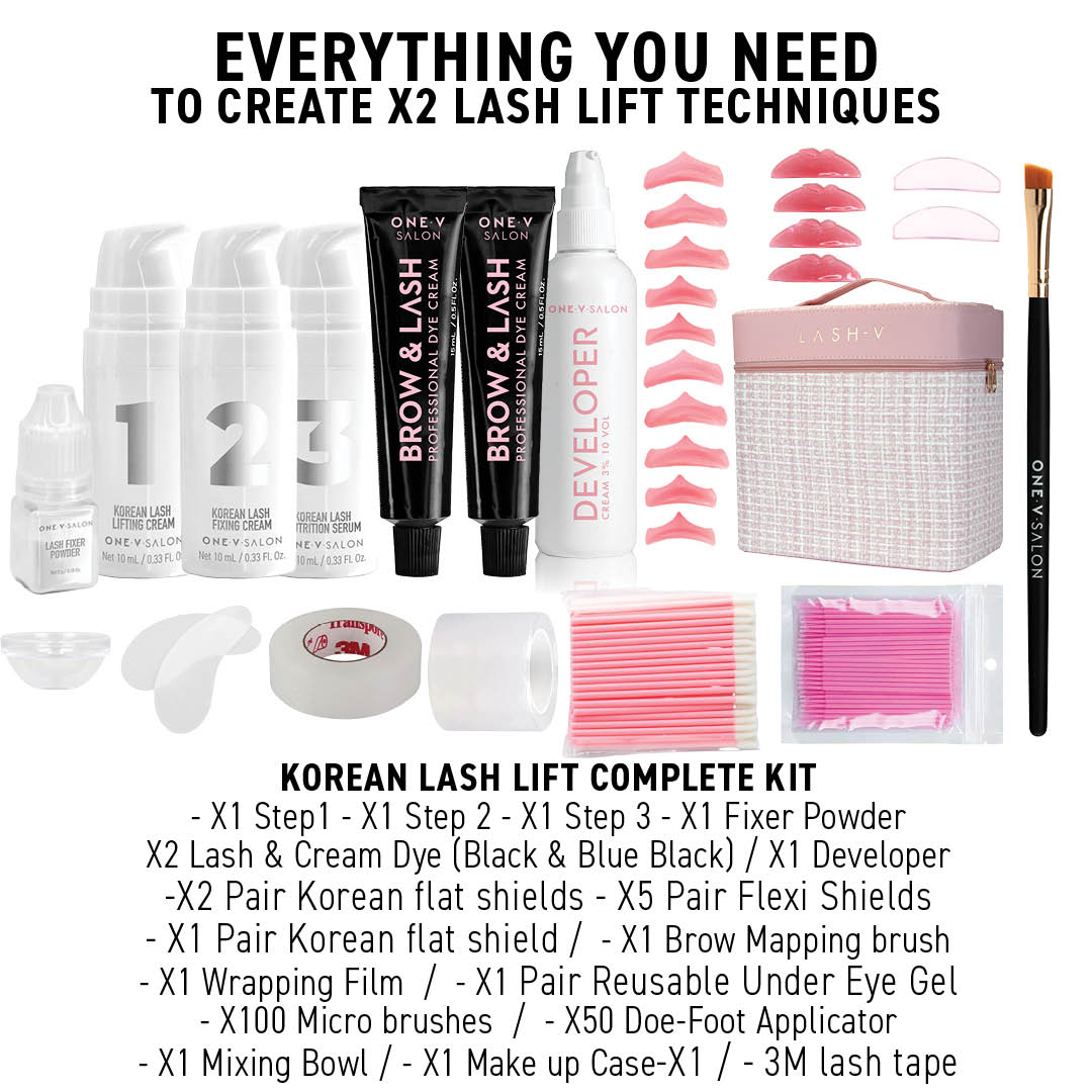 Ultimate Korean Lash Lift Student Kit - LASH V