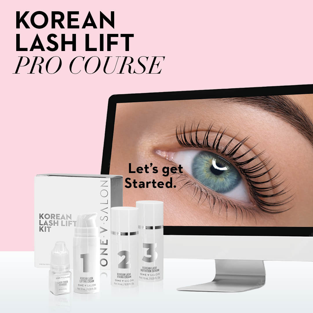Korean Lash Lifting Training Course - (FREE when purchasing any Korean Kit) - LASH V
