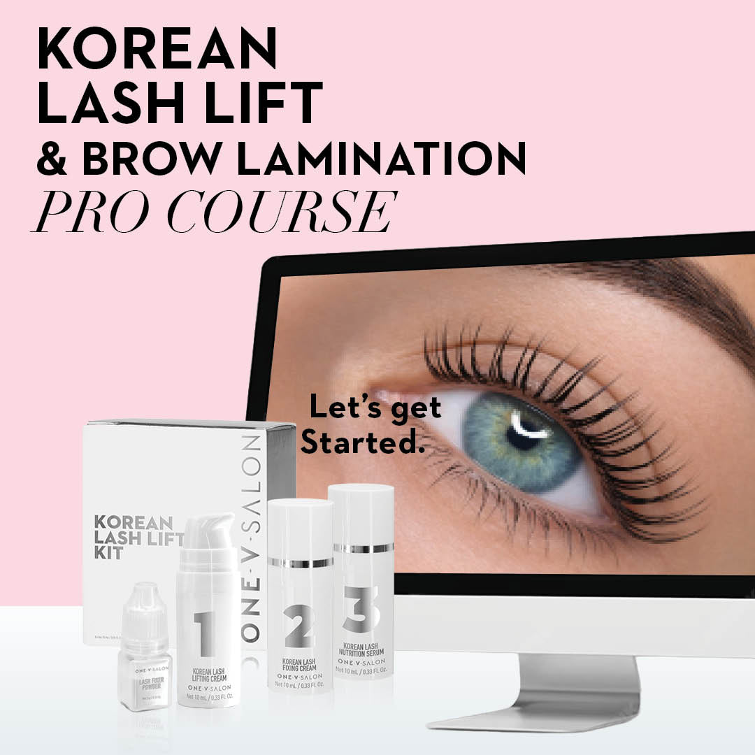 Korean Lash Lifting Training Course - (FREE when purchasing any Korean Kit) - LASH V