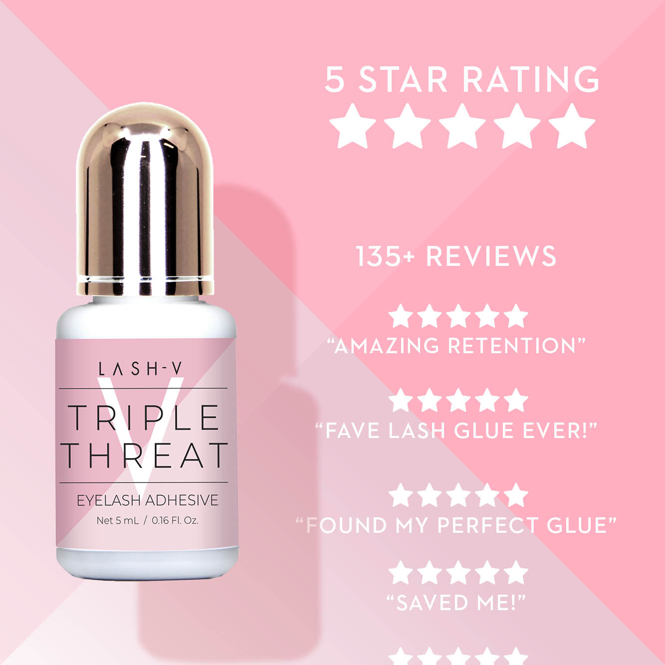Triple Threat - Lash Adhesive Glue - LASH V