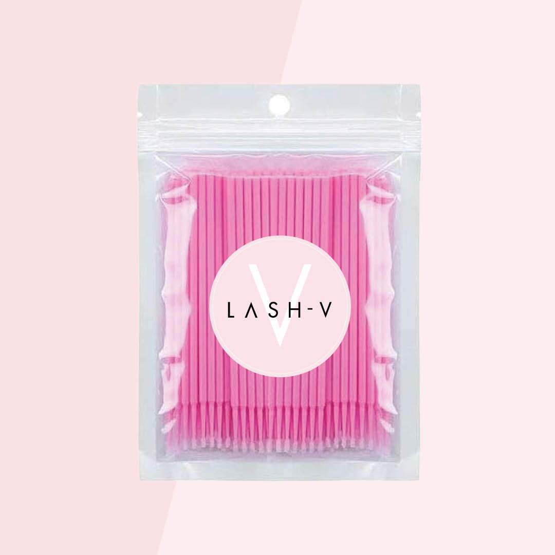 Disposable Micro Brush for Eyelash Extensions (100x Pack) - LASH V