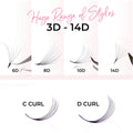 5D Promade Loose - 1000 Fans - LASH V