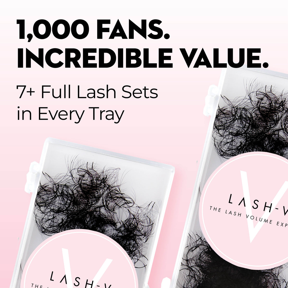 5D Promade Loose - 1000 Fans - LASH V