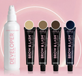 Brow & Lash Cream Tint Dye Starter Kit - 4 Colours and 1 Developer - LASH V