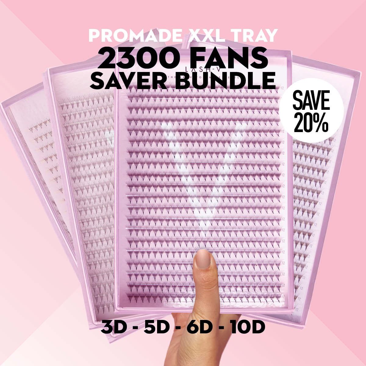 Promade Xxl Tray Saver Bundle - LASH V