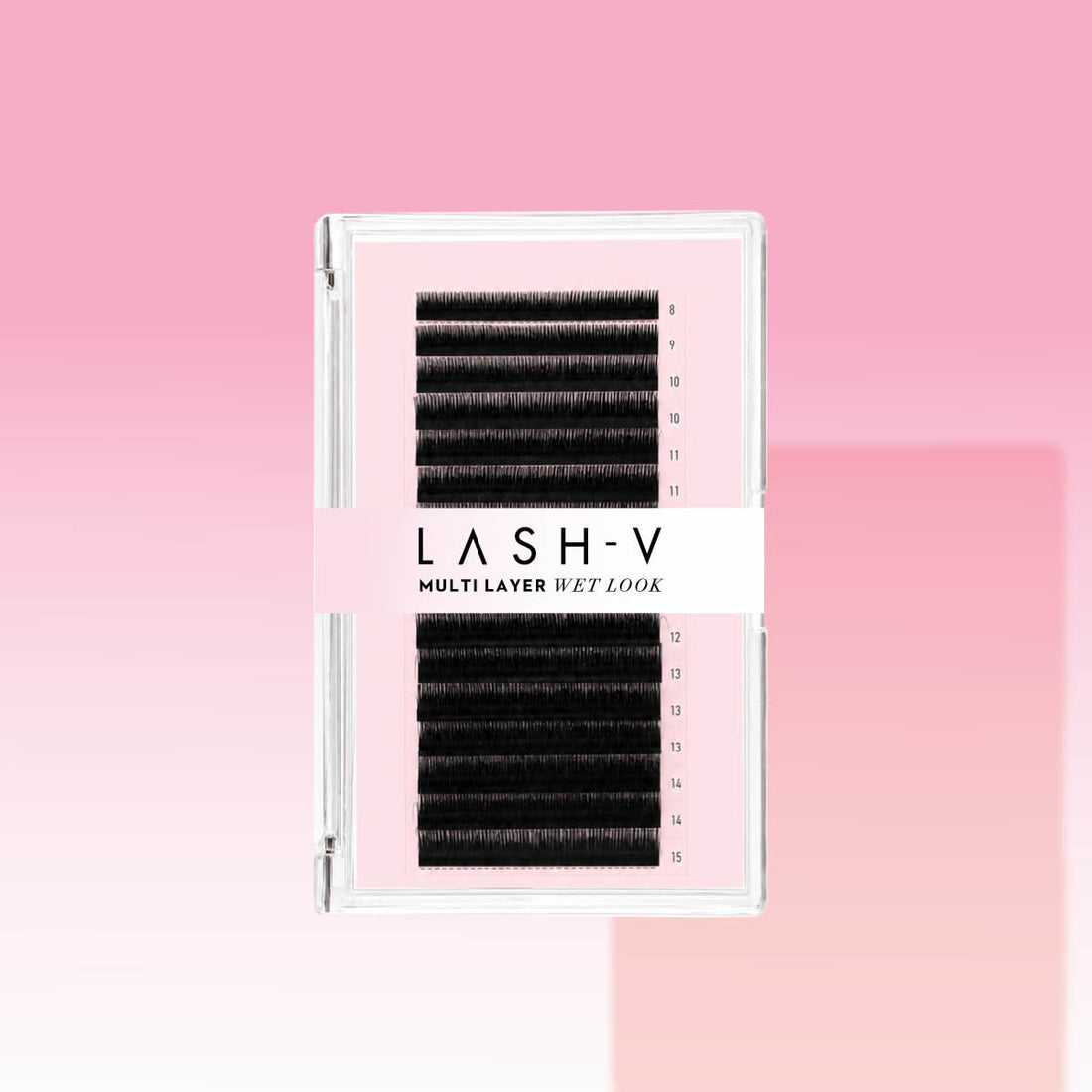 Multi Layer Wet Look Lash Extensions - 0.07 - LASH V