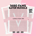 Long Stem Pro Saver Bundle - x3 Trays - 1680 Fans - LASH V