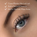 Multi Layer Wet Look Lash Extensions - 0.07 - LASH V