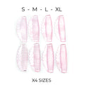 Anime Flexi Silicone Rods - Lash Lifting Shields - 4 Sizes (8x Pack) - LASH V