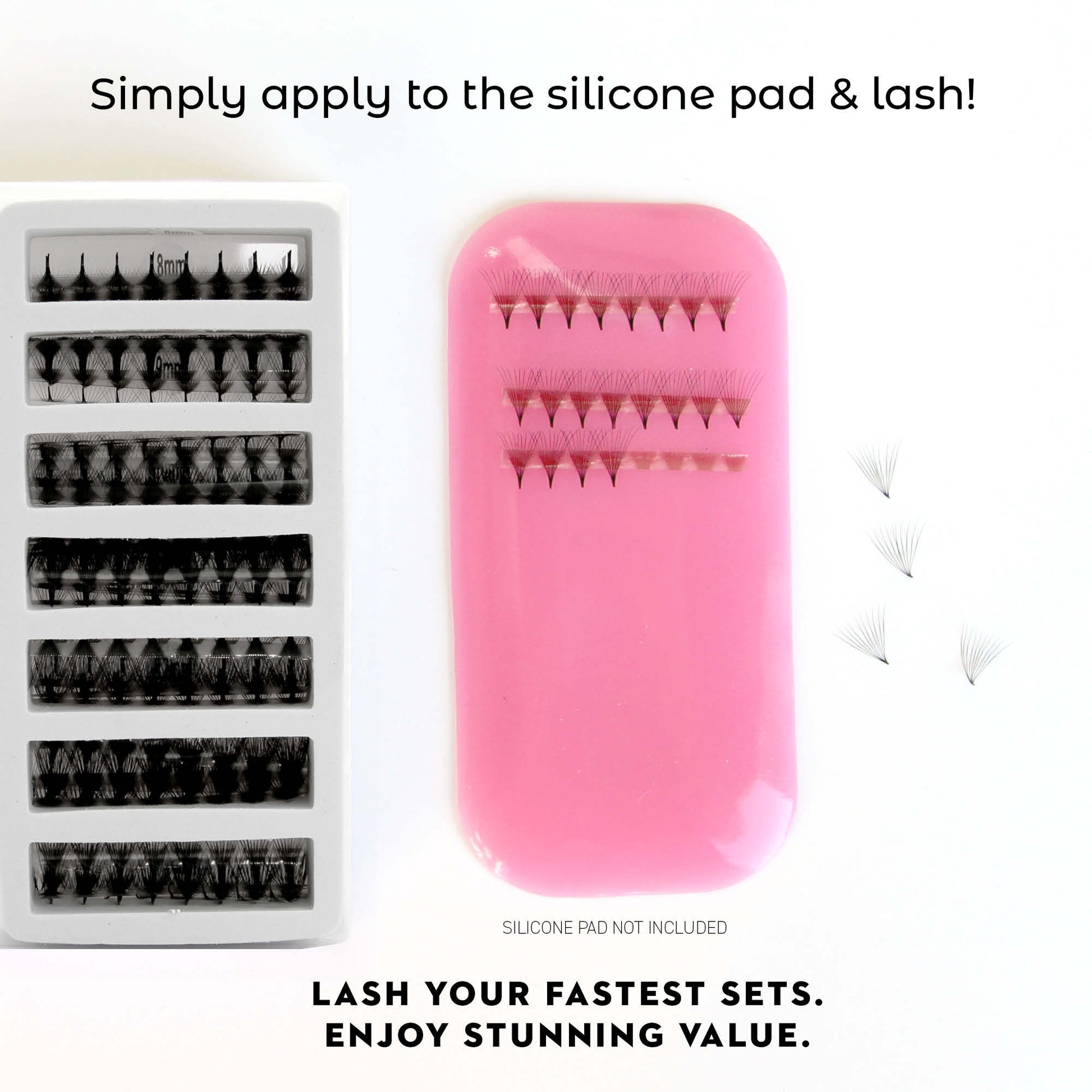 4D Promade Fans - Ultra-Speed 1000 Volume Fans - New Tray - LASH V