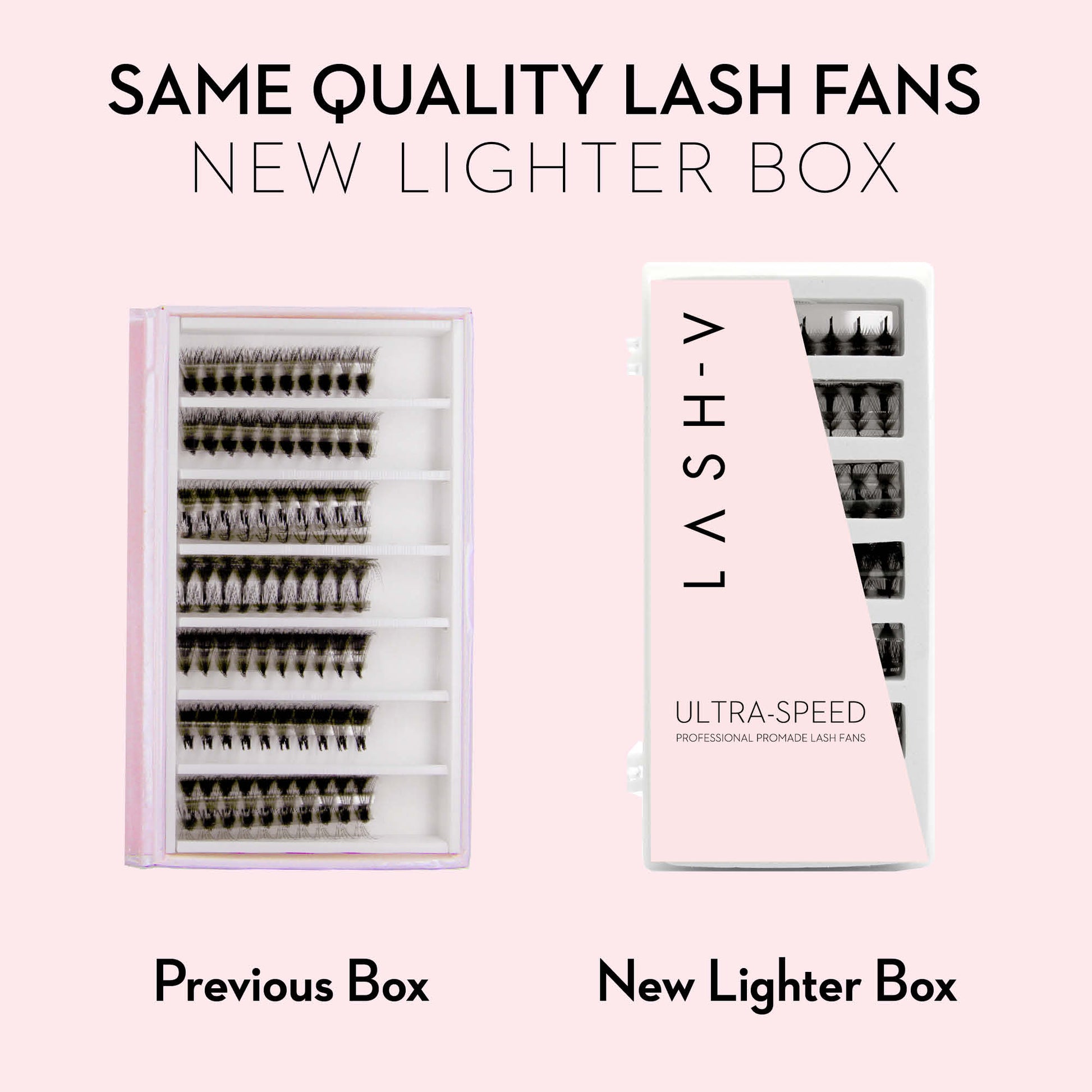 4D Promade Fans - Ultra-Speed 1000 Volume Fans - New Tray - LASH V