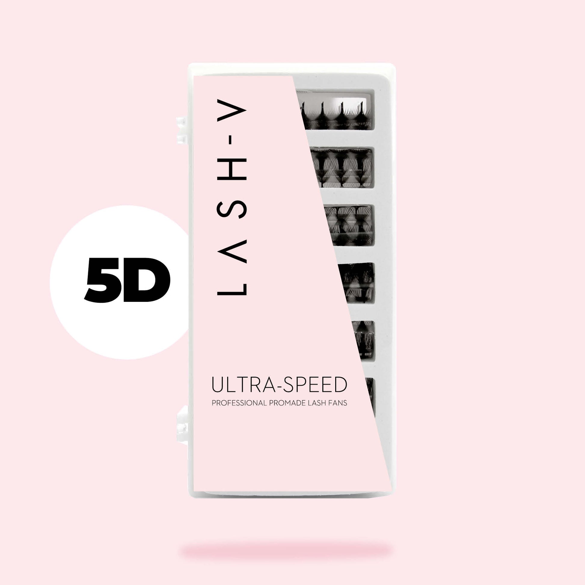 5D Promade Fans - Ultra-Speed 1000 Volume Fans - New Tray - LASH V