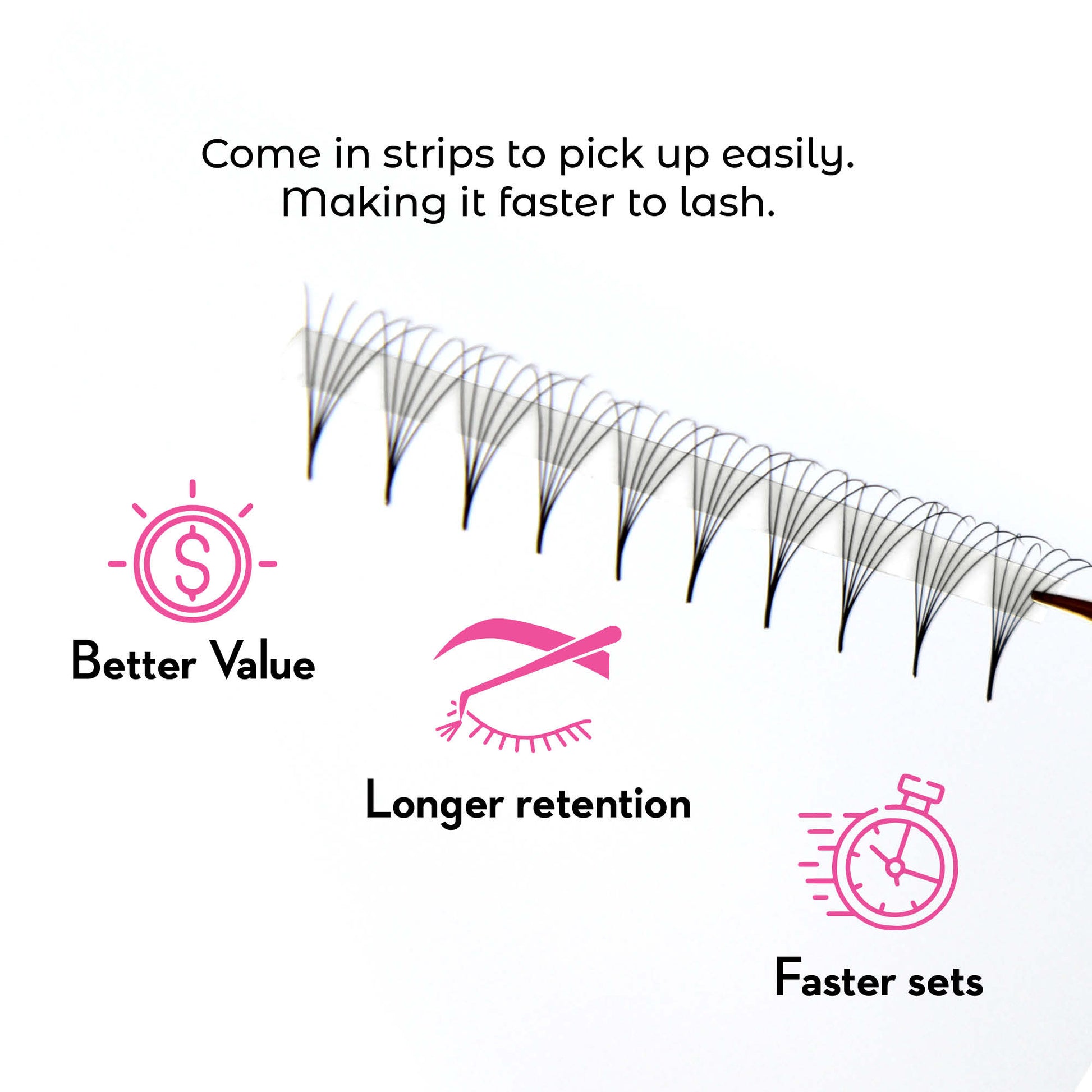 6D Promade Fans - Ultra-Speed 1000 Volume Fans - New Tray - LASH V