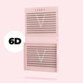 6D Promade Fans NEW XXL Tray 600 - Premade Volume Fans - LASH V